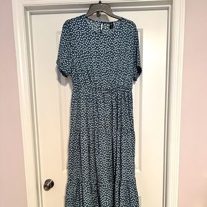 Shein Curve Floral Maxi Dress